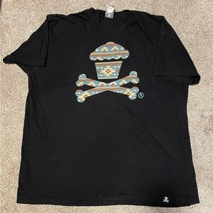 PLUS SIZE—Johnny Cupcakes Tribal Pattern Graphic Tee (Size 3XL)